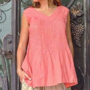 Coral Top by JP & Mattie
